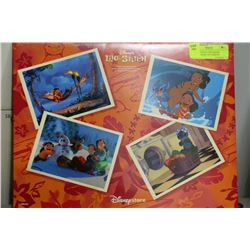 LILO & STITCH LITHOGRAPH PORTFOLIO SET OF 4 PRINTS