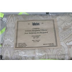 LUXURY WOVEN JACQUARD THROW