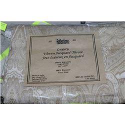 LUXURY WOVEN JACQUARD THROW