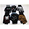 Image 1 : 6 PAIRS OF "GLOW IN THE DARK" GLOVES