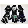 Image 1 : 6 PAIRS OF "GLOW IN THE DARK" GLOVES
