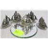 Image 1 : 6 PEWTER SHIP FIGURINES