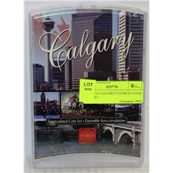 2001 RCM CALGARY UNCIRCULATED COIN SET
