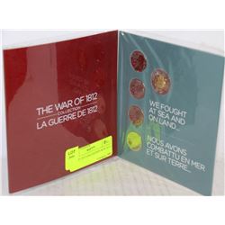 WAR OF 1812 COLLECTION RCM 2012