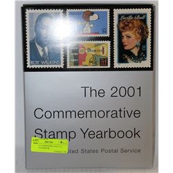 THE 2001 COMMEMORATIVE U.S. STAMP YEARBOOK