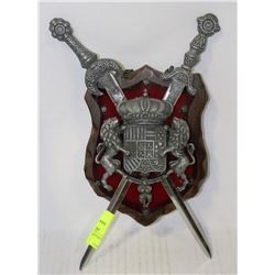 WALL HANGING BRITISH STYLE PLAQUE