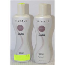 LOT OF 2 SILVER LIGHTS CONDITIONER