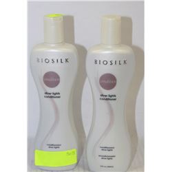 LOT OF 2 SILVER LIGHTS CONDITIONER