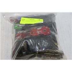 BAG OF POCKET KNIVES
