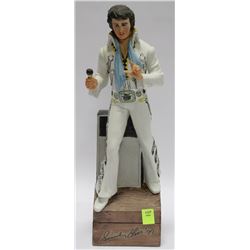 SINCERELY ELVIS '77  MUSICAL LIQUOR DECANTER