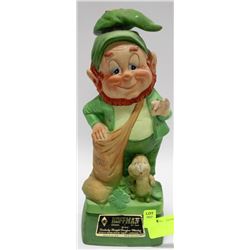 HOFFMAN ORIGINAL MUSICAL LEPRECHAUN DECANTER