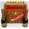 Image 1 : BASKET WITH FOUR 187ML BOTTLES OF HENKELL