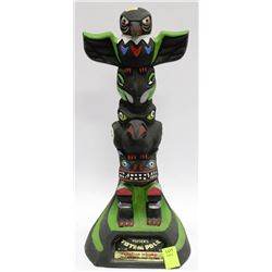 TOTEM POLE LIQUOR DECANTER