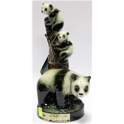 THIRD IN SERIES GIANT PANDA BEAM DECANTER