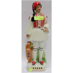 METAXA FAMOUS GREEK SPECIALTY MAN LIQUEUR DECANTER