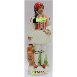 METAXA FAMOUS GREEK SPECIALTY MAN LIQUEUR DECANTER