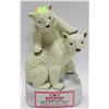Image 1 : POLAR BEAR CUBS CANADIAN WHISKEY DECANTER 40%
