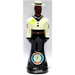 BARBADOS RUM SAILOR LIQUOR DECANTER 43% RARE