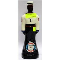 BARBADOS RUM SAILOR LIQUOR DECANTER