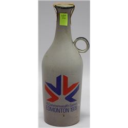 COMMONWEALTH GAMES EDMONTON 1978 LIQUOR DECANTER