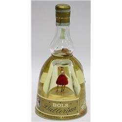 BOLS BALLERINA GOLD LIQUEUR MUSICAL BOTTLE