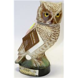 THE SCREECH OWL DECANTER - KENTUCKY STRAIGHT