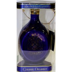 DIMPLE CERAMIC DECANTER DE LUXE SCOTCH WHISKY