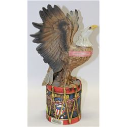 SKI COUNTRY DRUM EAGLE DECANTER