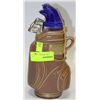 Image 1 : GOLF BAG DECANTER - CANADIAN WHISKEY
