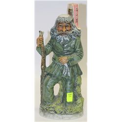 1978 HAND PAINTED ITALIAN DECANTER