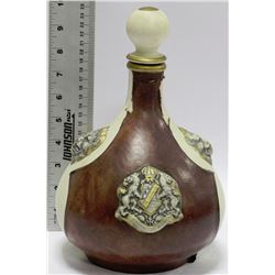 LEATHER LIQUOR DECANTER