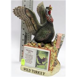 WILD TURKEY LORE LIQUOR DECANTER