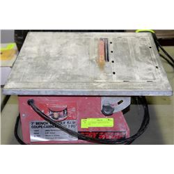 STAY SHARP 7" BENCH TOP TILE SAW