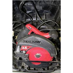 SKIL CIRCULAR SAW 2.6 HP WITH CASE