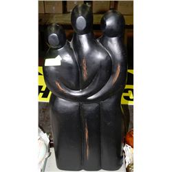 LARGE 3 LADY STATUE