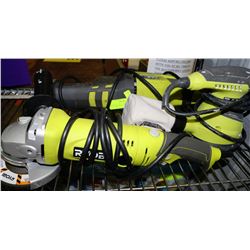 RYOBI ELECTRIC TOOL SET INCLUDING RECIPROCATING