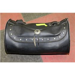 GENUINE LEATHER MOTORCYCLE SADDLE BAG