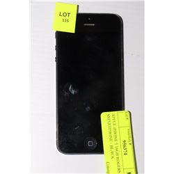 APPLE iPHONE 5 16GB ROGERS LTE SMARTPHONE - BLACK