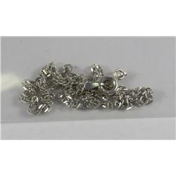 ITALY SILVER ROPE TWIST BRACELET - 9"
