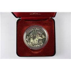 1980 POLAR BEAR CASED PROOF ONE DOLLAR