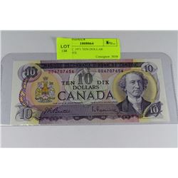 GEM UNC 1971 TEN DOLLAR BANKNOTE