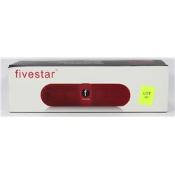 NEW BLACK FIVESTAR WIRELESS BLUETOOTH PILL SHAPED