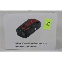 NEW 360 DEGREE 16 BAND LASER RADAR DETECTOR