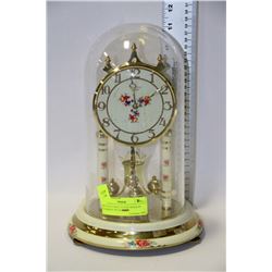 BULOVA TABLE CLOCK MADE IN GERMANY WITH PLASTIC