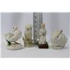 Image 1 : LOT OF 4 CYBIS BUNNY, DUCKLING,SNOWY WHITE OWL