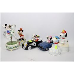 ESTATE 1970S WALT DISNEY MUSIC ORNAMENTS