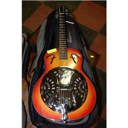 FENDER ER50 RESONATOR ACOUSTIC GUITAR WITH GIG BAG