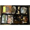 Image 1 : BOX OF ASST PERFUMES INCLUDING MINIATURE POISON,