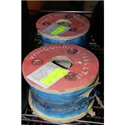 ROLL OF GALVANIZED CABLE 1/8"X 250' X2