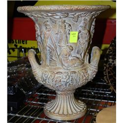 CARVED STYLE GREEK VASE